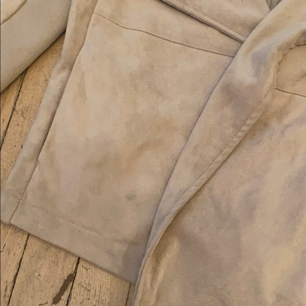 Bb Dakota Faux Suede Drape Jacket - Picture 9 of 16